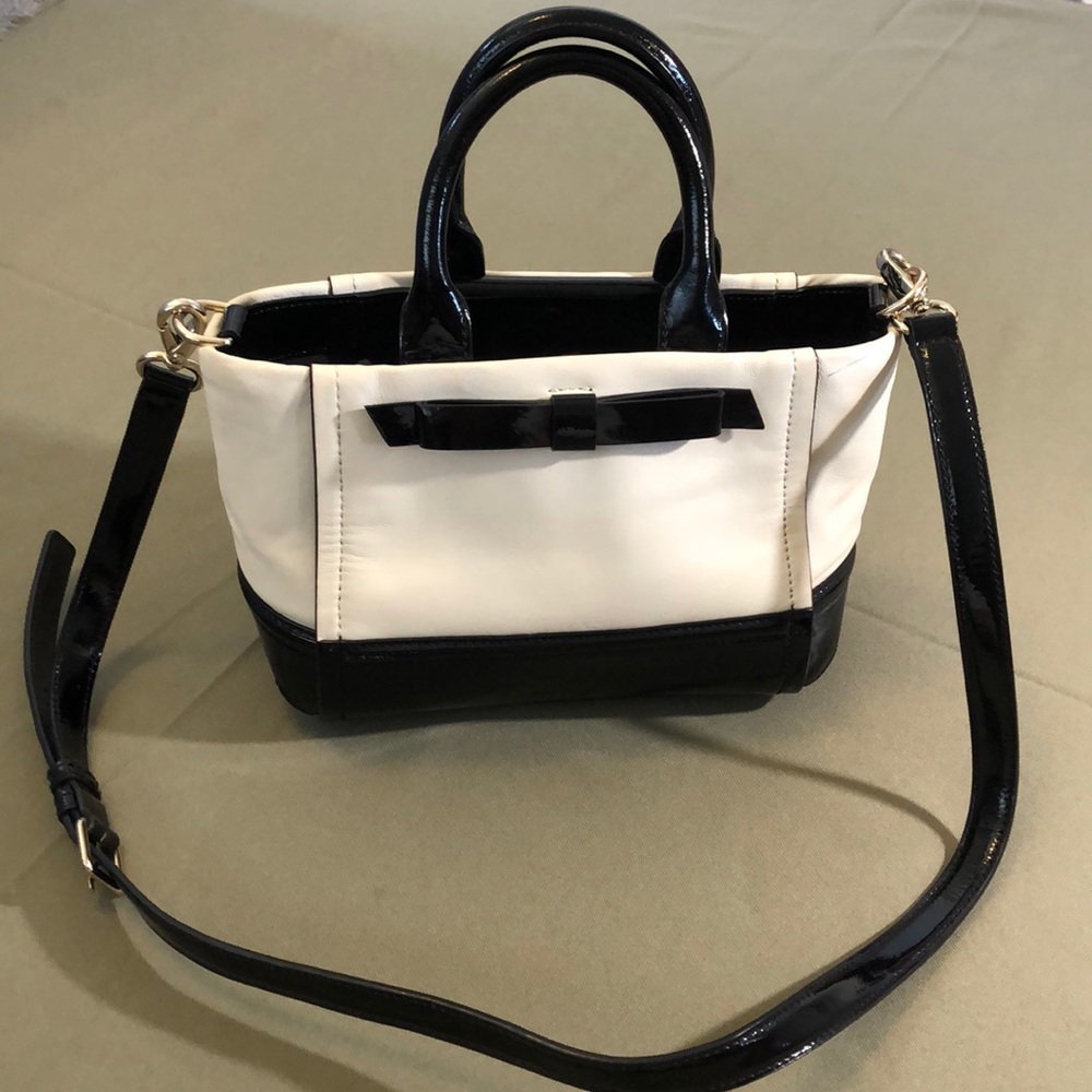KATE SPADE New York  Satchel ivory/black color bag